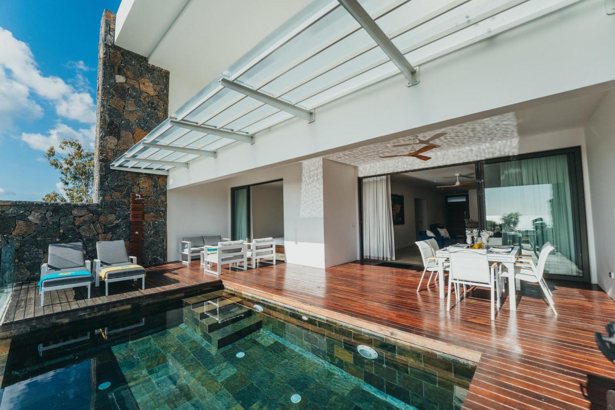 Appartement De Luxe Piscine Et Vue Mer Рівьєр-Нуар Екстер'єр фото